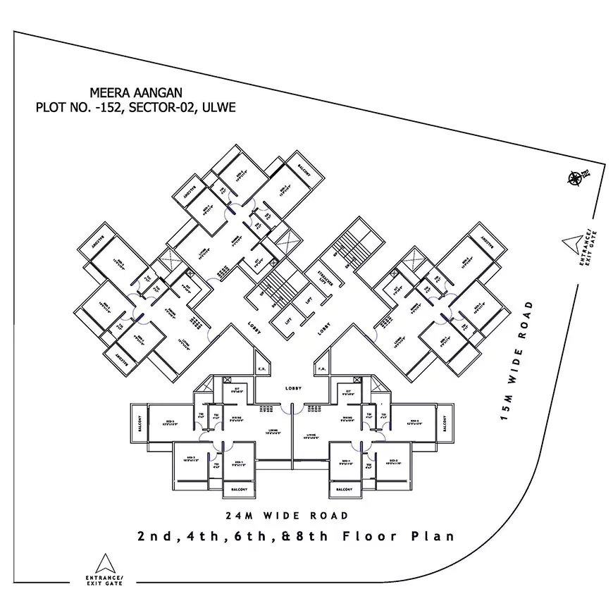 Even Floor Plan | Progressive’s Meera angan